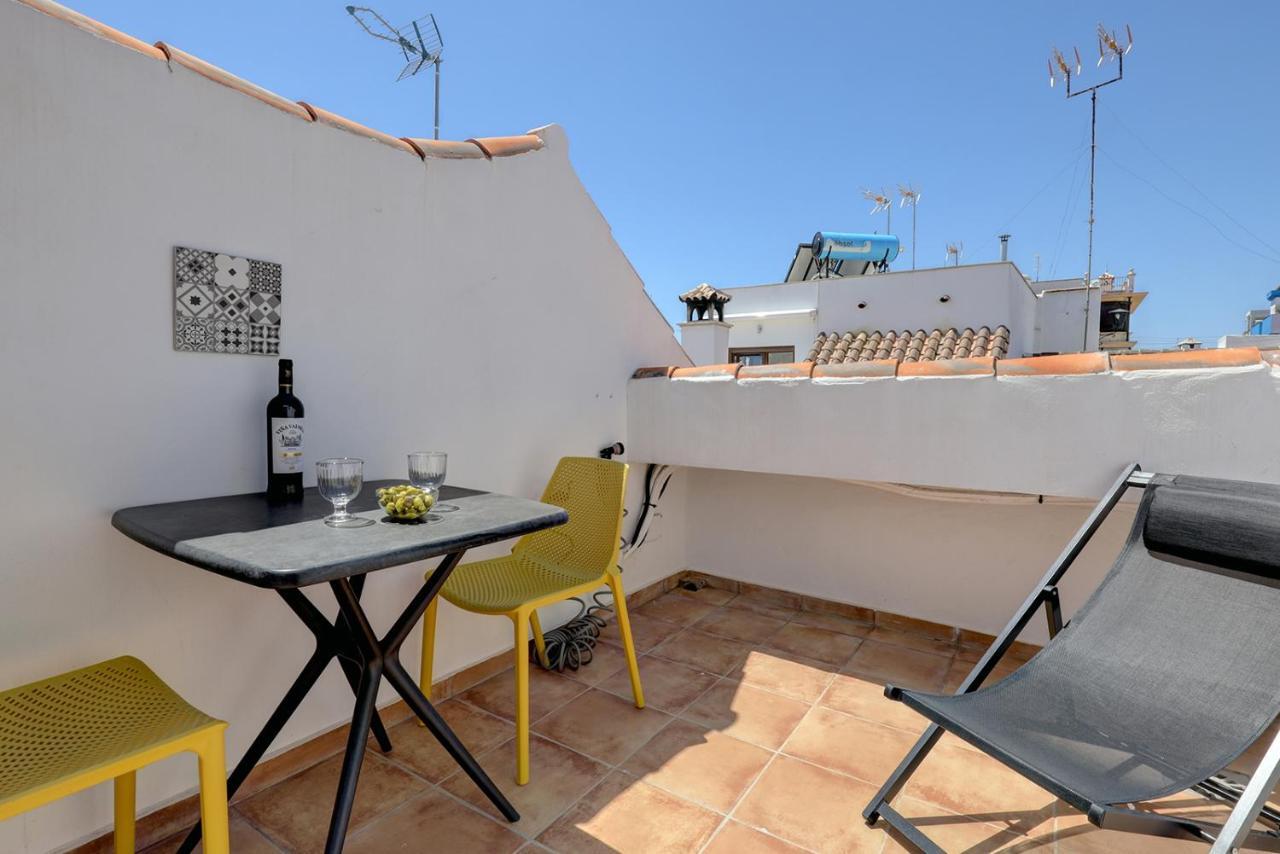 Unique Andalusian Townhouse Next To Beach Estepona Exteriör bild